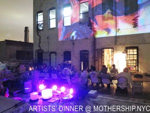 01_Artists' Dinner @ Mothership NYC